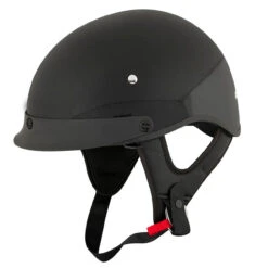 Speed And Strength SS410 Solid Speed Half Helmet -Cycling Apparel Store speedandstrength ss410 glossblack motorcycle helmet 67835.1454009246