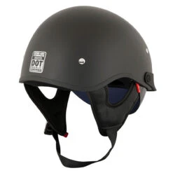 Speed And Strength SS410 Solid Speed Half Helmet -Cycling Apparel Store speedandstrength ss410 matteblk motorcycle helmet 3 06439.1454009246