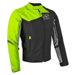 Speed And Strength Backlash Textile Jacket -Cycling Apparel Store speedandstrength wbacklash motorcycle jkt hiviz frnt 52605.1438783898